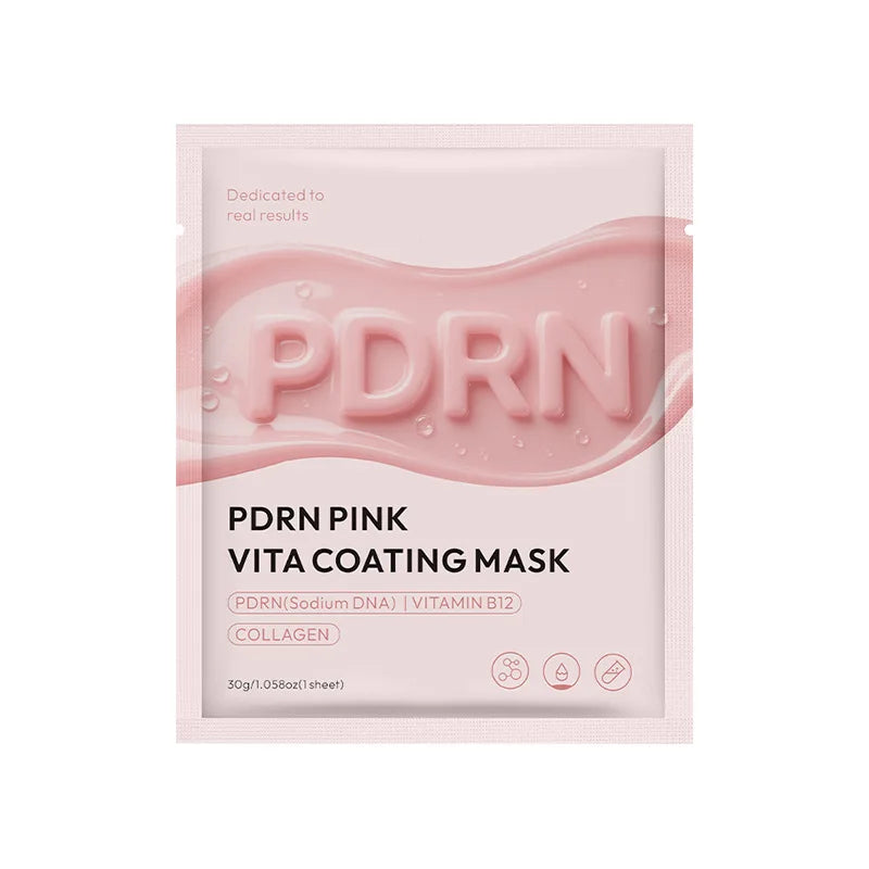 PDRN Pink Skincare Set – Salmon DNA Collagen Glow Mask for Lifting, Firming & Deep Moisturizing Care