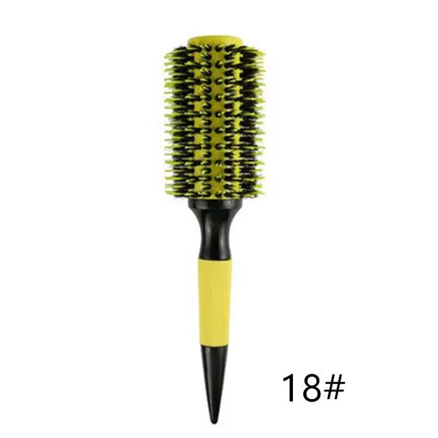 Salon Styling Round Comb Woman Hair Curlerl Professional Hairdresser Curling Combs Barbershop Hairdressing Tools Accessories