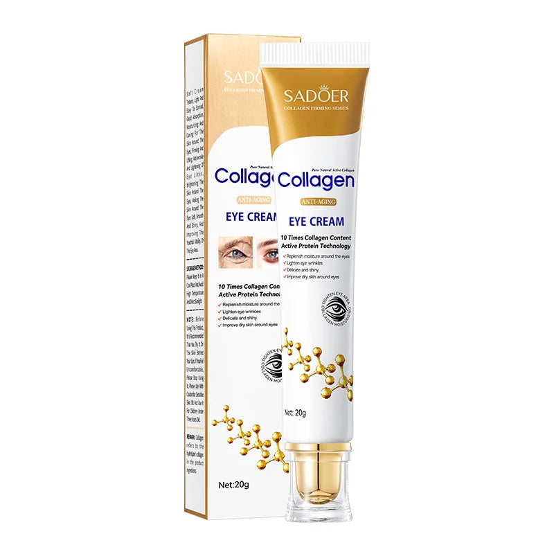 SADOER Collagen Eye Cream skincare Anti Dark Circles