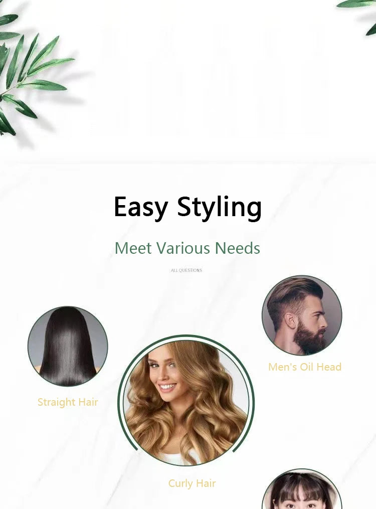 Salon Styling Round Comb Woman Hair Curlerl Professional Hairdresser Curling Combs Barbershop Hairdressing Tools Accessories