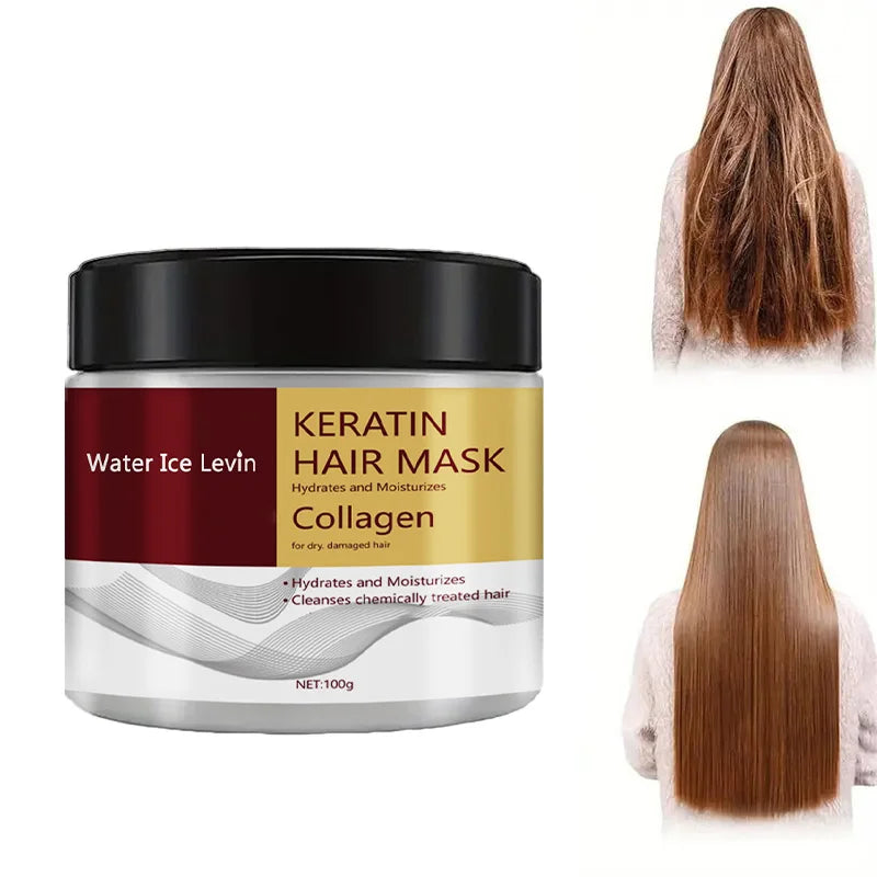 Collagen Keratin Hair Mask – Dual Oil Control, Deep Moisture & Damage Repair Conditioner