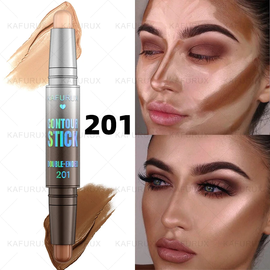 Dual‑Ended Contour Stick – Seamless Sculpting & Concealer for Flawless Definition