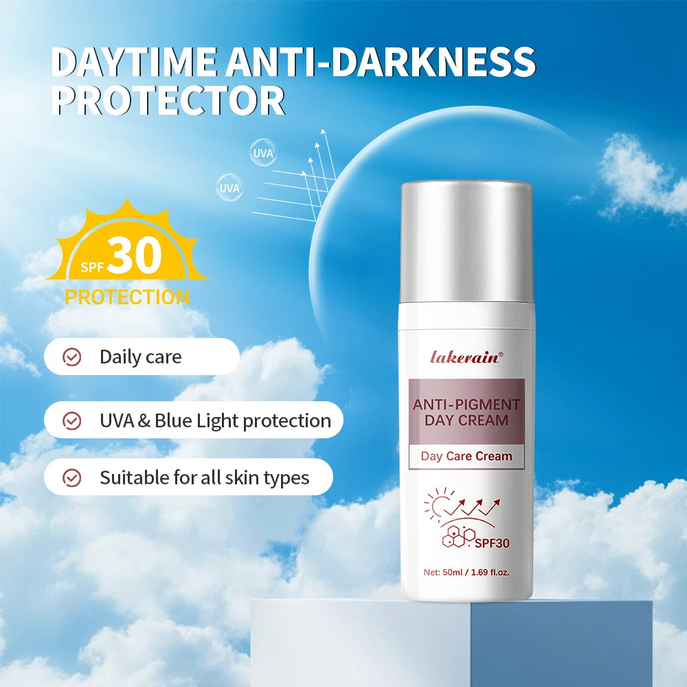 50ml Day Cream SPF 30 Outdoor Sun Protection Easily Absorbed Non-greasy Cream Daily Skin Care Product For All Skin Types