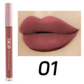 Dark Brown Matte Velvet Lip Gloss Waterproof Liquid Lipstick Nude Brown Lips Korean Makeup for Lip Tint Lip Glaze Cosmetics