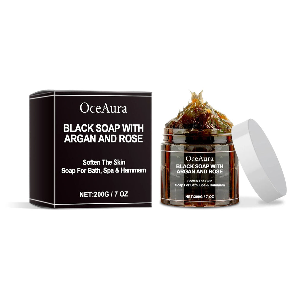 Black Soap Exfoliating Scrub – Deep Clean & Brighten Skin