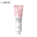 LAIKOU Sakura Hand Cream Whitening Wrinkle Removal Anti-crack Moisturizing Nourishing  Lotion Intensive Repair Hand Gream 30g