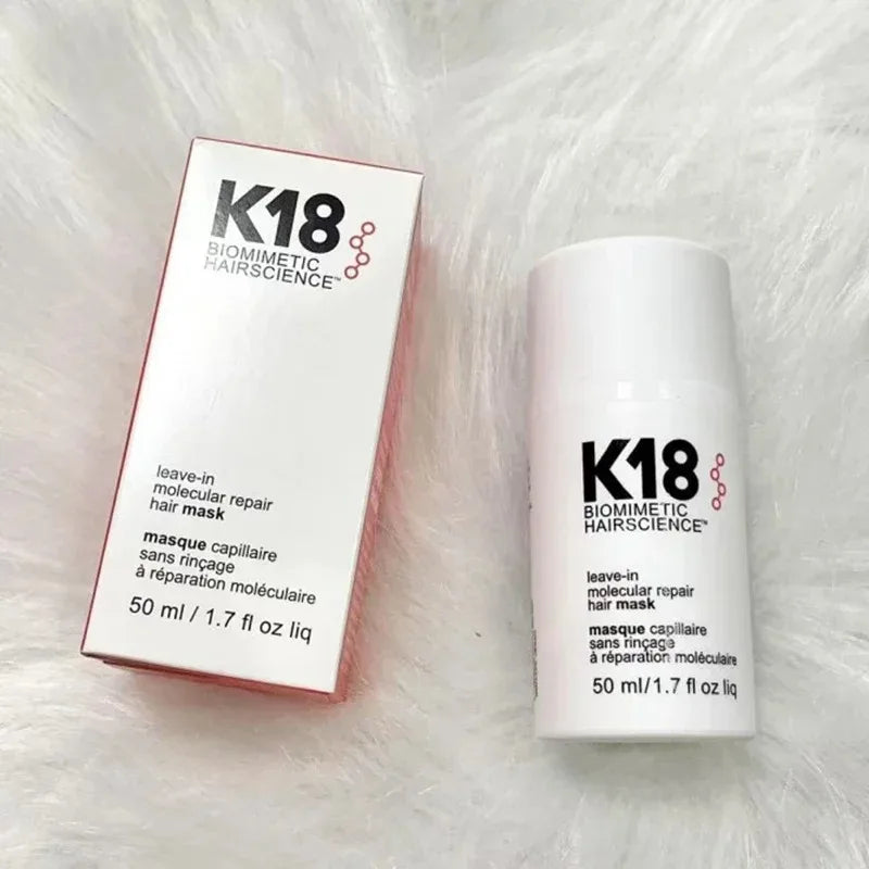 K18 Leave‑In Molecular Keratin Repair Hair Mask 50ml – Deep Treatment for Soft, Restored & Damage‑Free Hair