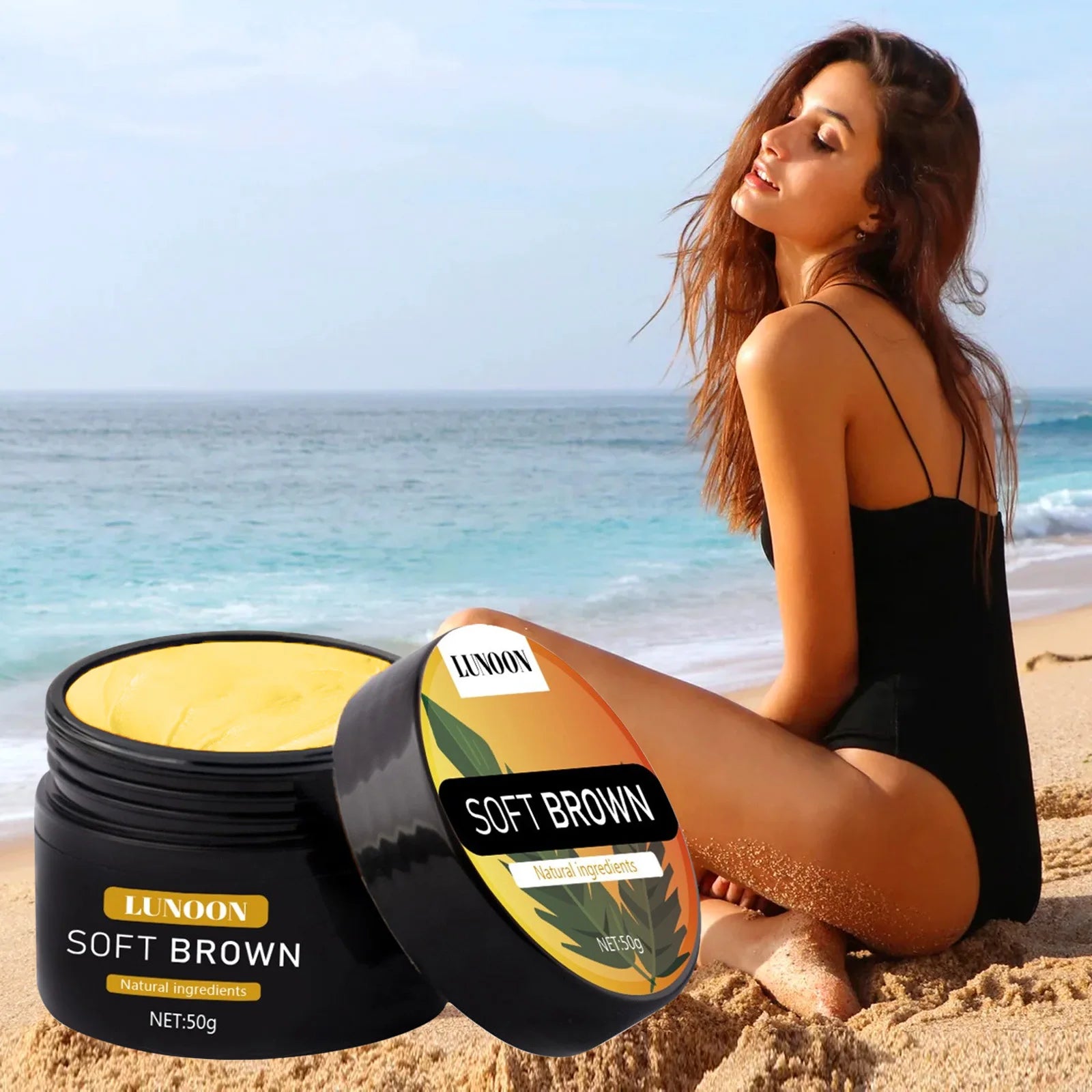Self‑Tanning & Suntan Shield Cream – Long‑Lasting Face & Body Bronzer for a Natural Sun‑Kissed Glow