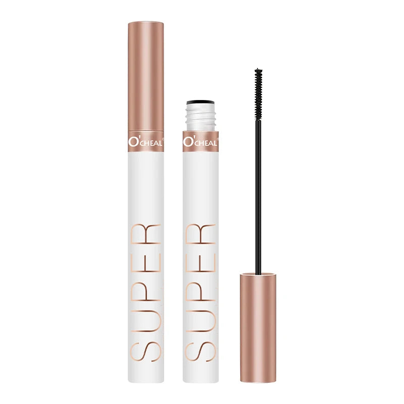 O’CHEAL 3D Silk Black Mascara – Thick, Curled & Lengthened Lashes with Precision Lash Brush