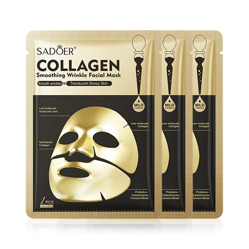 SADOER Golden Collagen Facial Masks