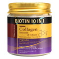 Collagen & Keratin Hair Mask - Biotin 10-in-1 Formula for Smooth, Shiny & Repaired Hair