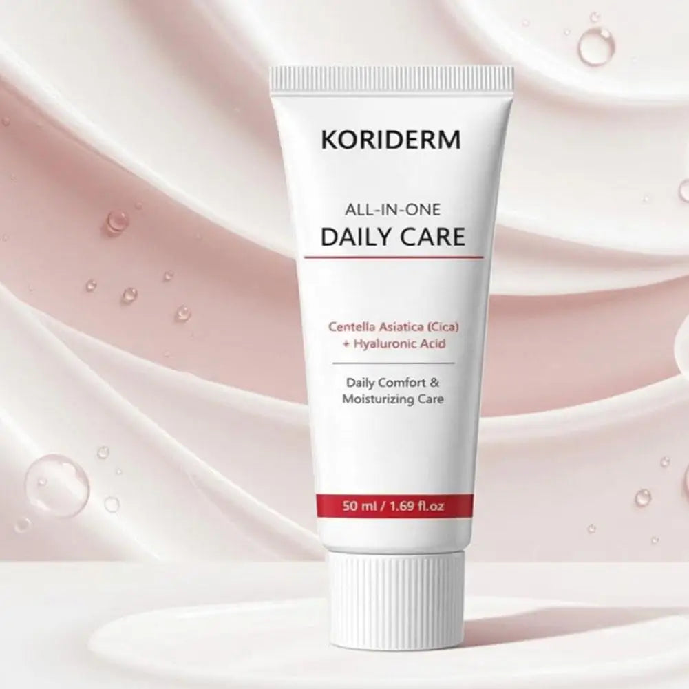 Centella Asiatica Firming Facial Cream Hyaluronic Acid Barrier Repair Moisturizing Gentle Non Irritating For Daily Skincare