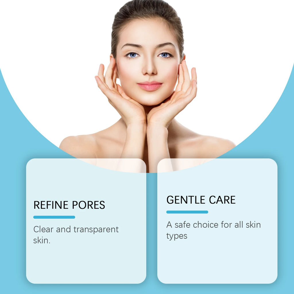 AHA BHA Gentle Exfoliating Toner — Pore Refining & Hydrating Facial Essence