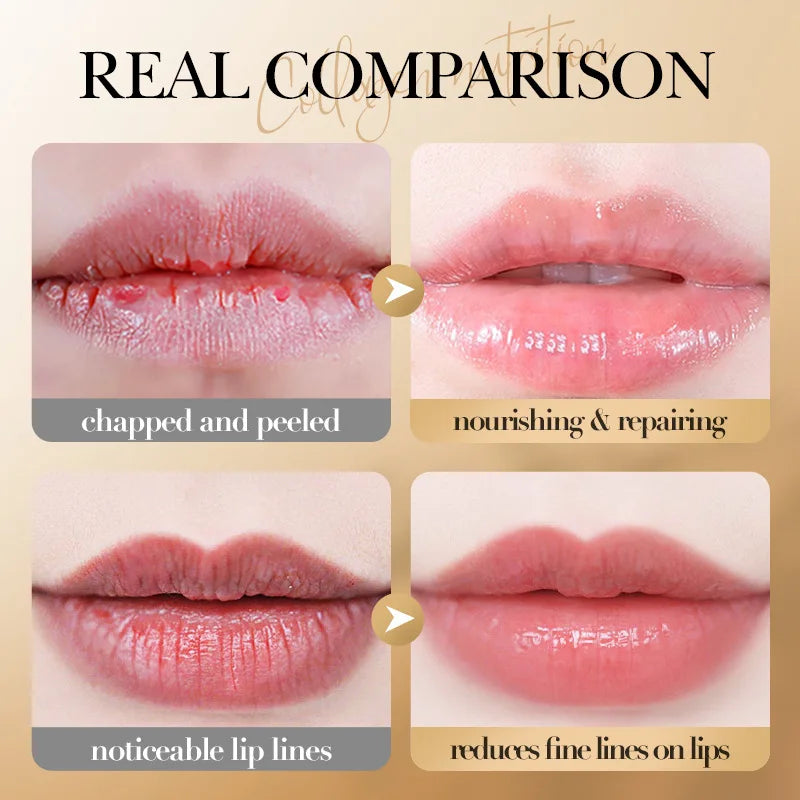 Collagen Lip Balm - Moisturizing Anti Fall And Winter-Nourishing Hydration Cracking, Brightening & Repairing Lip Care ﻿