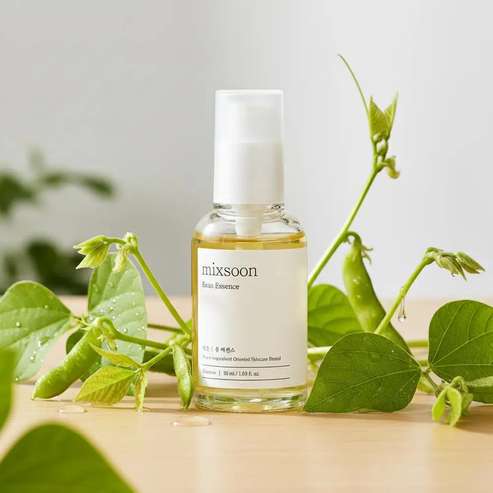 Mixsoon Set Bean Cream SPF50 Sunscreen Centella Cleanser, Soy Extract Hydrating Soothing Nourishing Skin Care