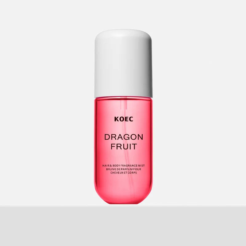 KOEC Vanilla Coconut Spray Perfume Refreshing Moisturizing Premium Dragon Fruit Floral Women's Perfume Triple Fragrance 50ml