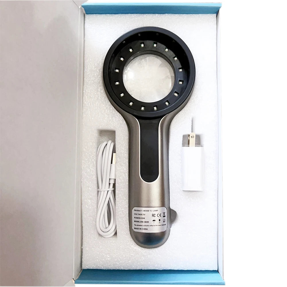 Facial Woods Lamp Skin Detection Device