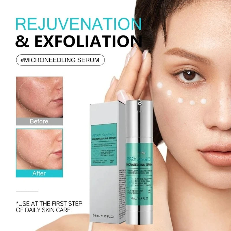 Spicule Microcrystal Serum, Pore Exfoliation,Centella Asiatica Propolis Aloe Extract Moisturizing Korean Glass Skin Care