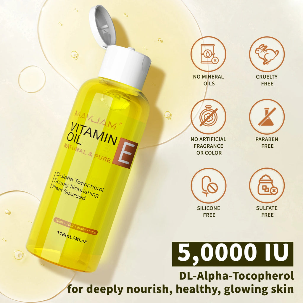 Pure Vitamin E Oil by MAYJAM – Hydrating & Tone‑Correcting Face Oil