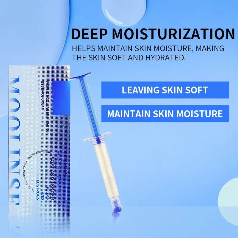 Polypeptide Collagen Essence Cream Moisturizing Firming Elastic Tender Filling Fine Lines Nourishing Facial Skin