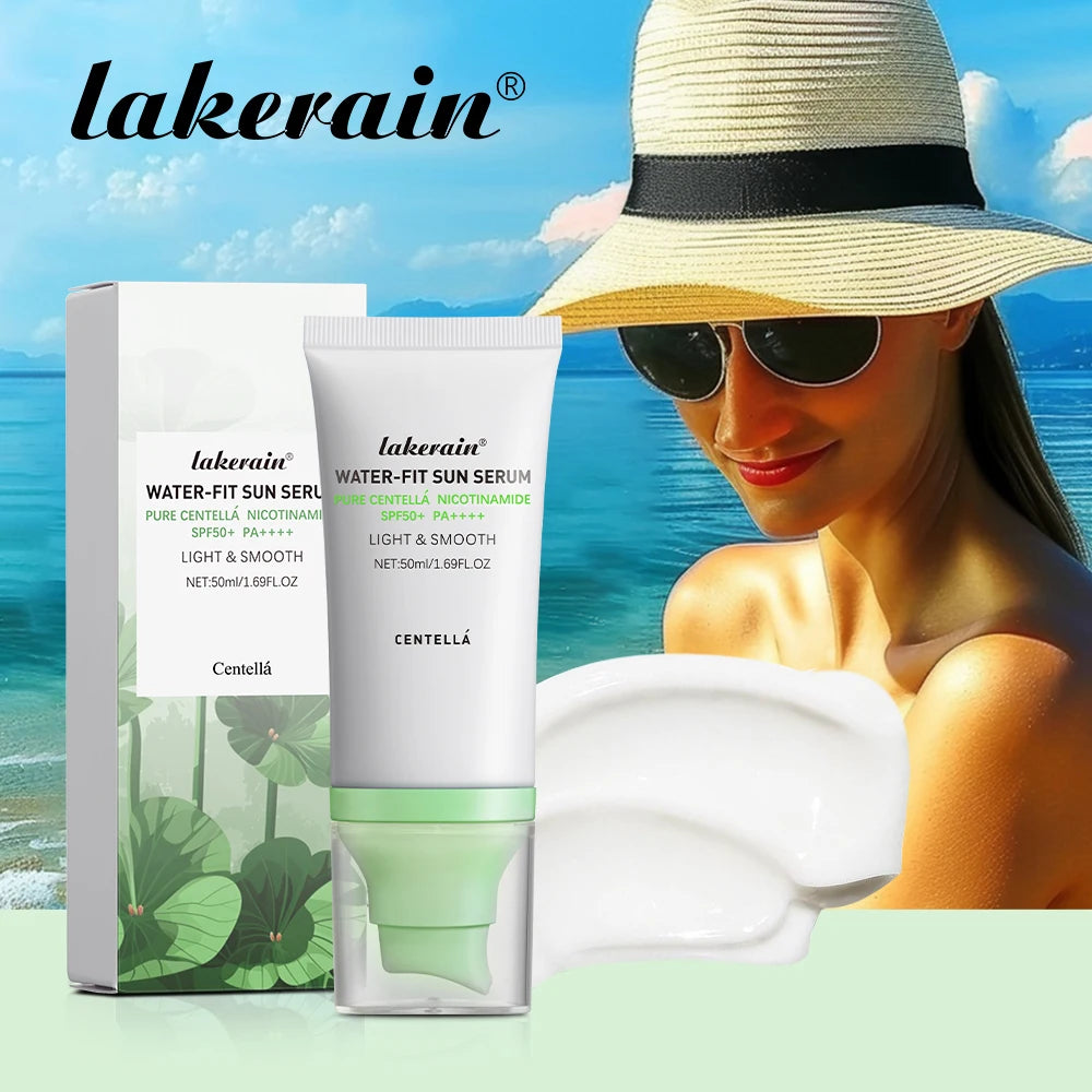 LAKERAIN SPF50 Sunscreen Lotion – Long‑Lasting, Non‑Greasy UV Protection for Face