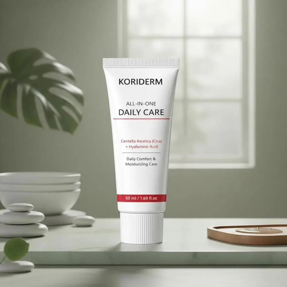 Centella Asiatica Firming Facial Cream Hyaluronic Acid Barrier Repair Moisturizing Gentle Non Irritating For Daily Skincare