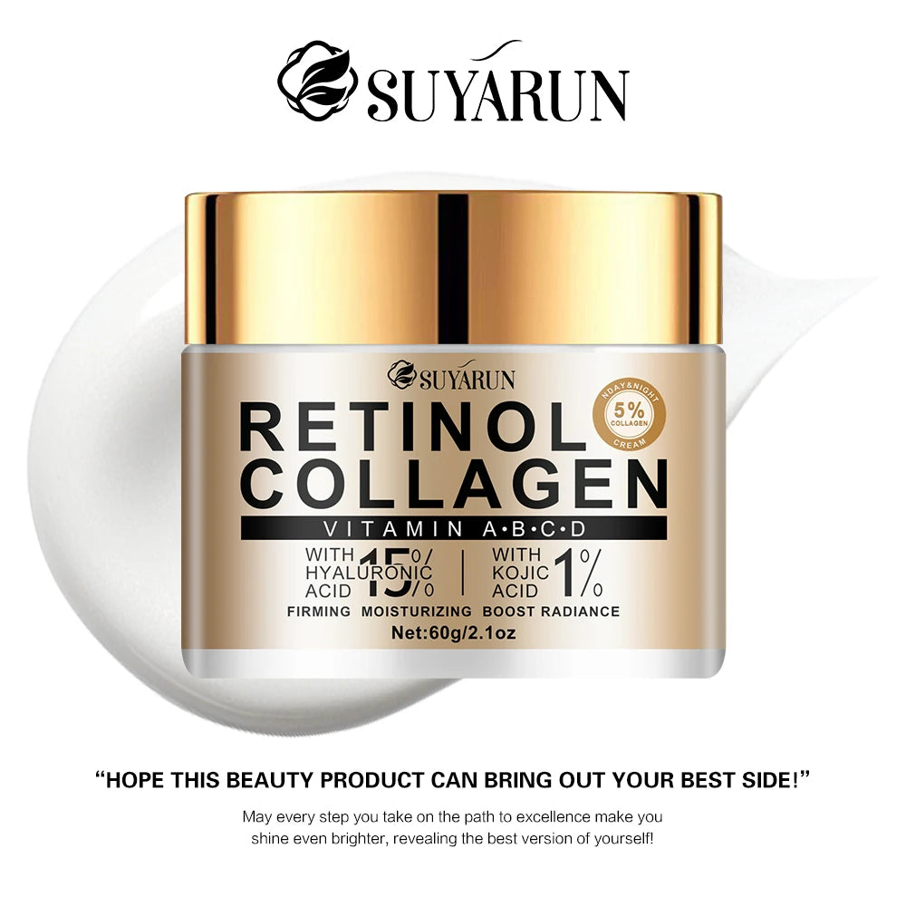 Brightening Collagen Moisturizer – Kojic Acid & Hyaluronic Acid Formula