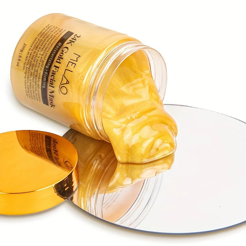 MELAO Gold Collagen Mask – Deep Moisture & Glow Care