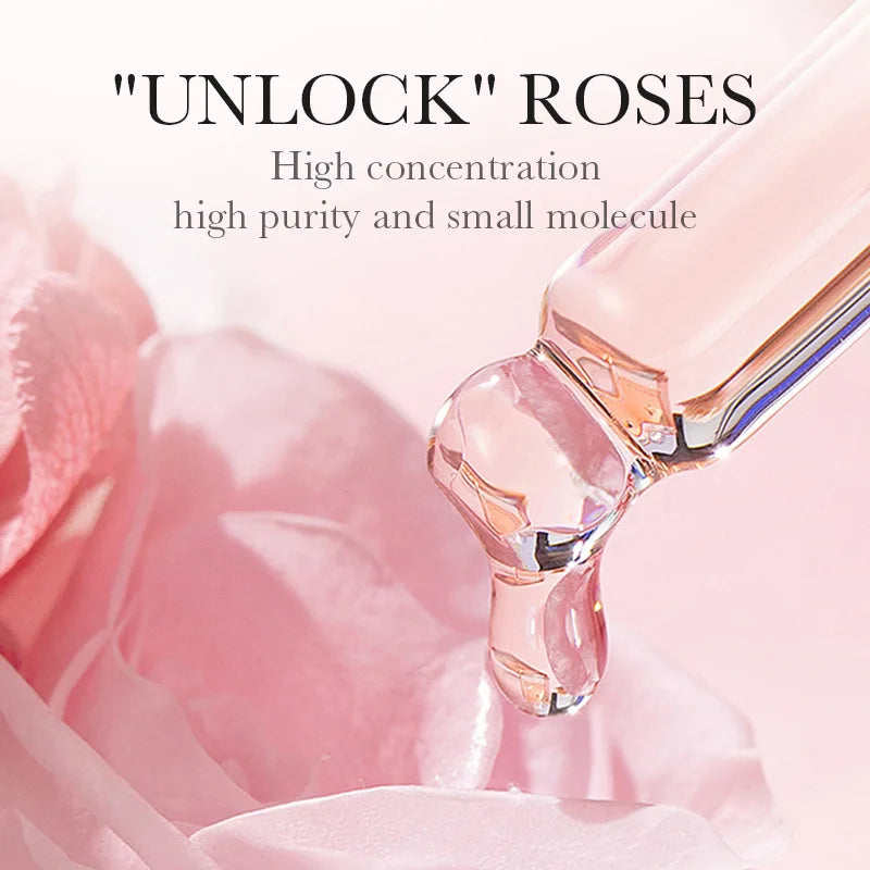 BIOAQUA Rose Hyaluronic Acid Essence – Deep Hydration, Brightening & Skin‑Softening Facial Serum