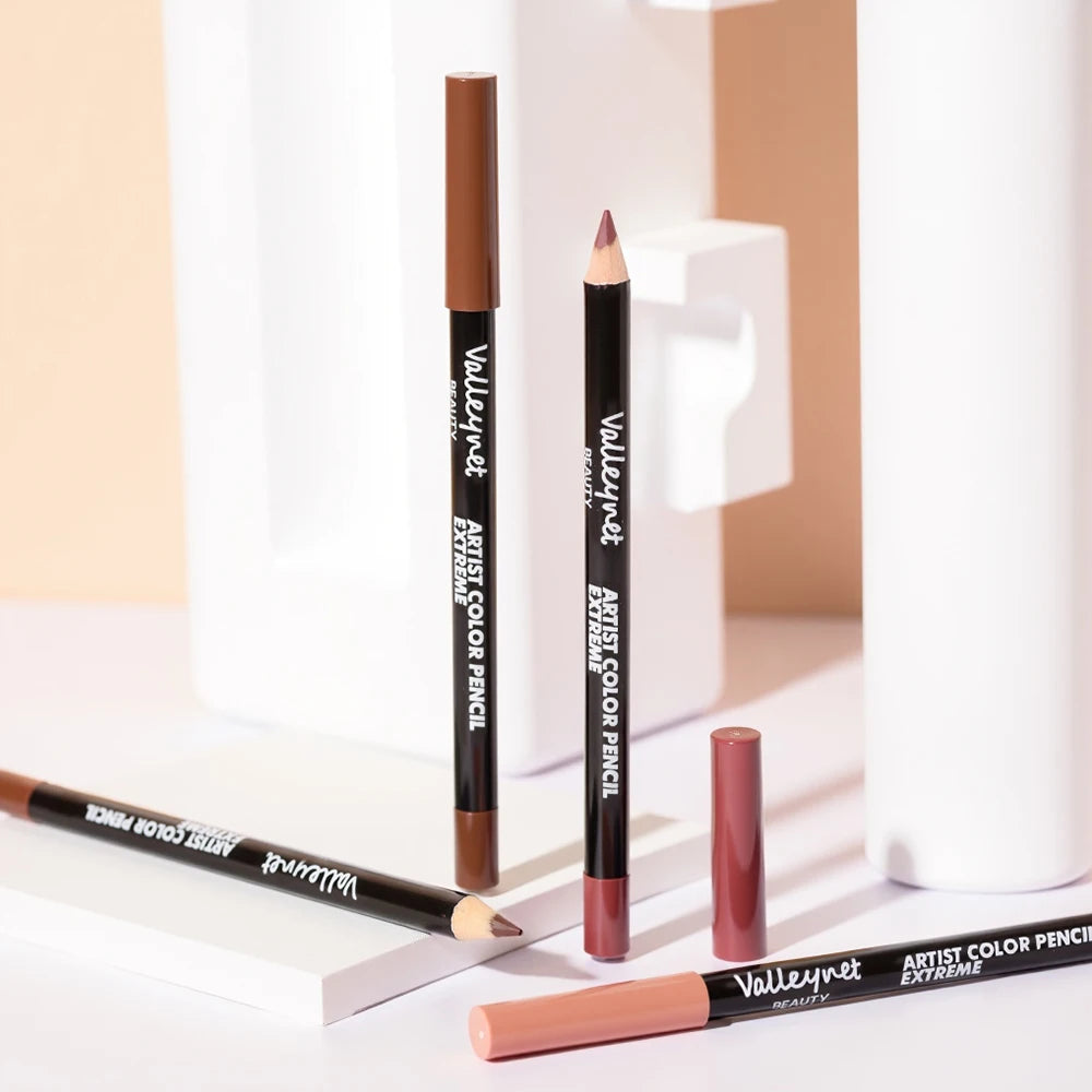 Set lip liner set and eyeliner set Nude Brown Collection