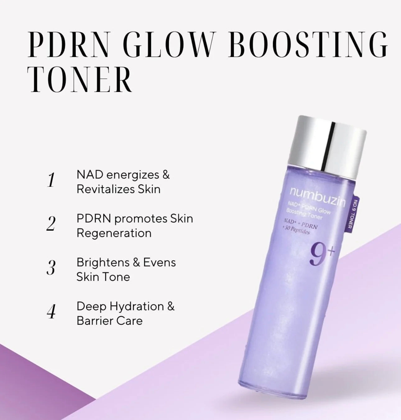 Numbuzin No.9+ Anti‑Aging Set – Time‑Reversing Essence, Retinol Eye Cream & PDRN Toner Routine