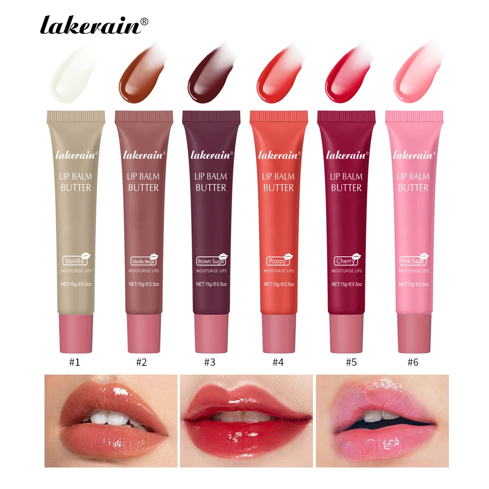 Lakerain Moisturizing Butter Lip Balm – Smooth, Nourishing Daily Lip Care (Vanilla)