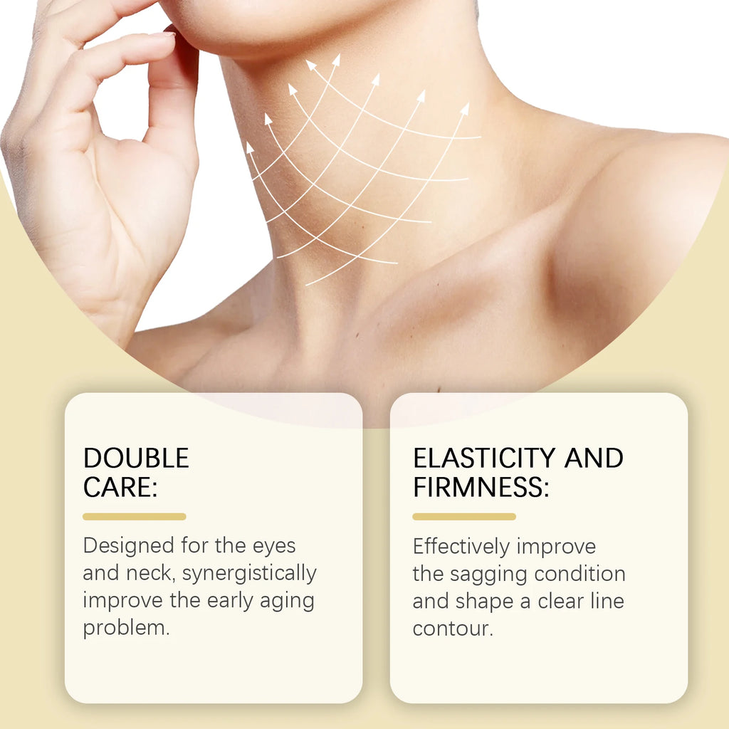 Anti-Aging Firming Skin Care Moisturizer Increase Skin Elasticity Remove Wrinkles Electric Massage Polypeptide Firming Eye Cream