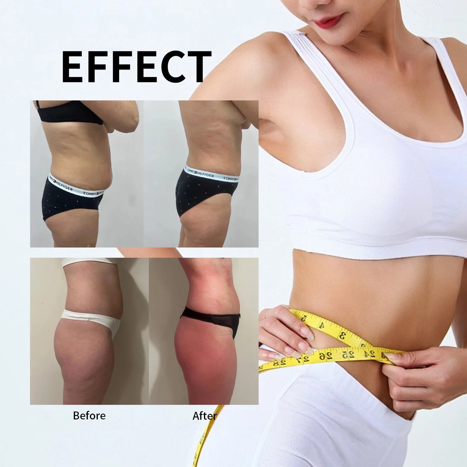 Overnight Toning Body Whip 200ml - Firming & Smoothing Cream with Uva-Ursi Extract, Reduces Cellulite Appearance, Non-Greasy