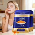 SADOER Caviar Hydrating Face Masks – Deep Moisture & Skin Tightening (5pcs)