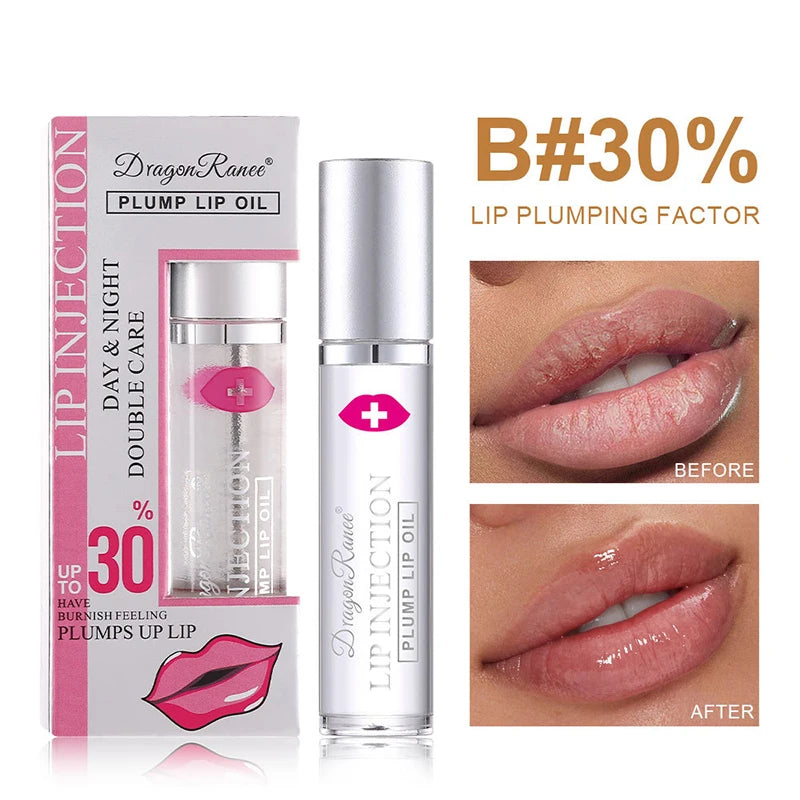 Anti-wrinkle Lipstick Instant Volumising Plumper Oil Lip Enhancer Lip Gloss Plumping Serum Moisturizing Sexy Lip Care Makeup
