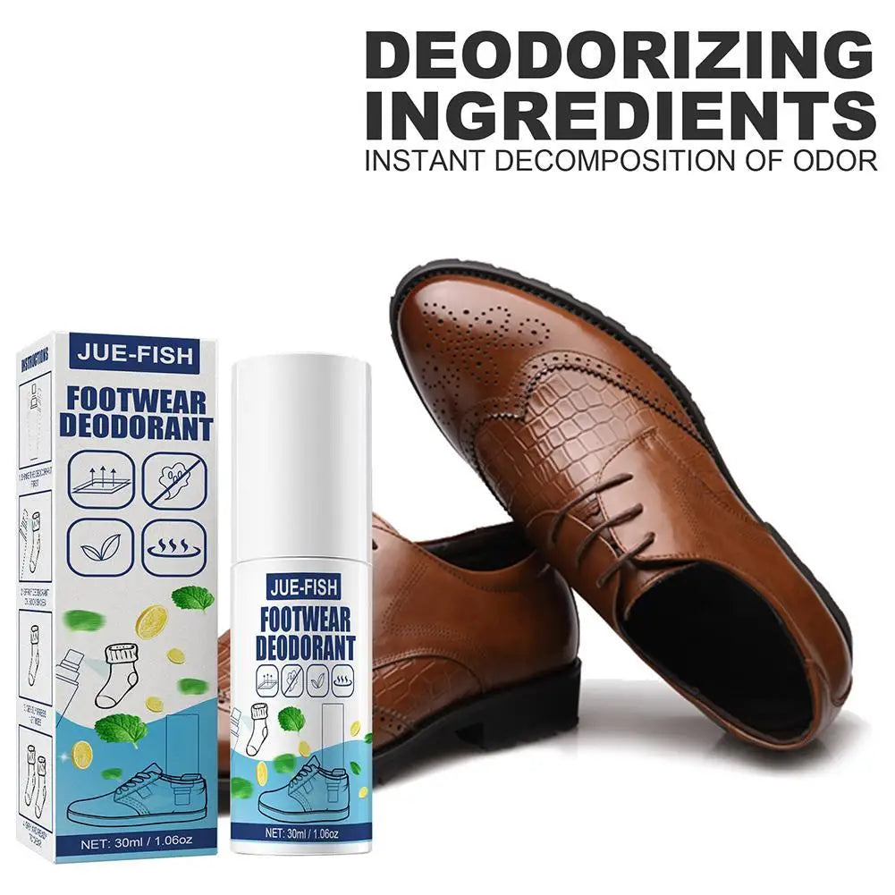 Foot Odor Defense Spray – Shoe & Sock Deodorizing Perfume | Odor Removal, Anti‑Sweat Foot Care