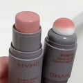 Double‑ended blush stick for easy, precise application