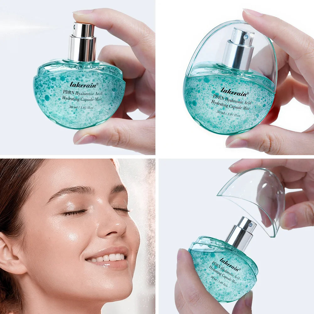 PDRN Collagen Glow Facial Serum Spray Instant Plumping Firming Deep Moisture Hydrating Face Mist  Korean Skincare