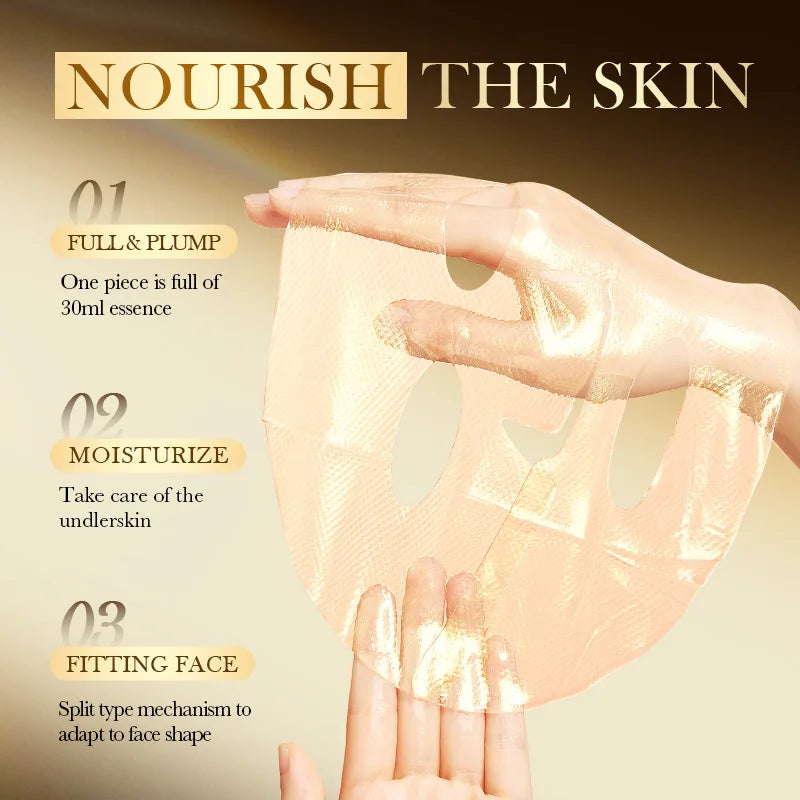 SADOER Golden Collagen Facial Masks