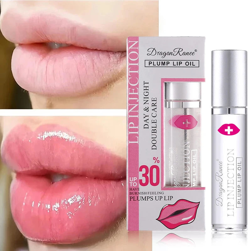 Anti-wrinkle Lipstick Instant Volumising Plumper Oil Lip Enhancer Lip Gloss Plumping Serum Moisturizing Sexy Lip Care Makeup