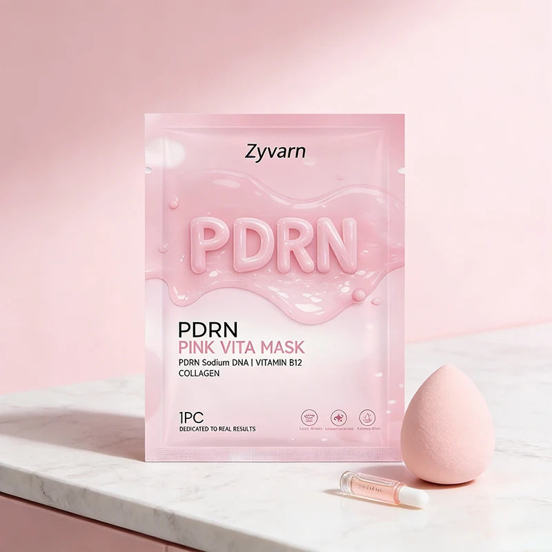 PDRN Pink Skincare Set – Salmon DNA Collagen Glow Mask for Lifting, Firming & Deep Moisturizing Care