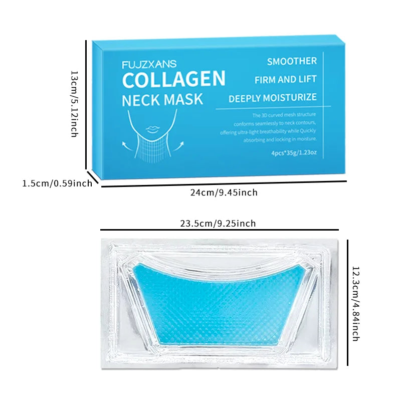 Collagen Neck Mask – Firming, Brightening & Deep Hydration for a Youthful Neck