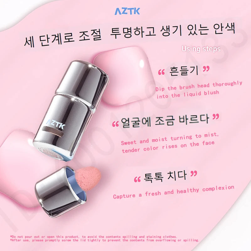AZTK Rendering Liquid Blush – Hydrating, Smooth & Natural Cheek Tint