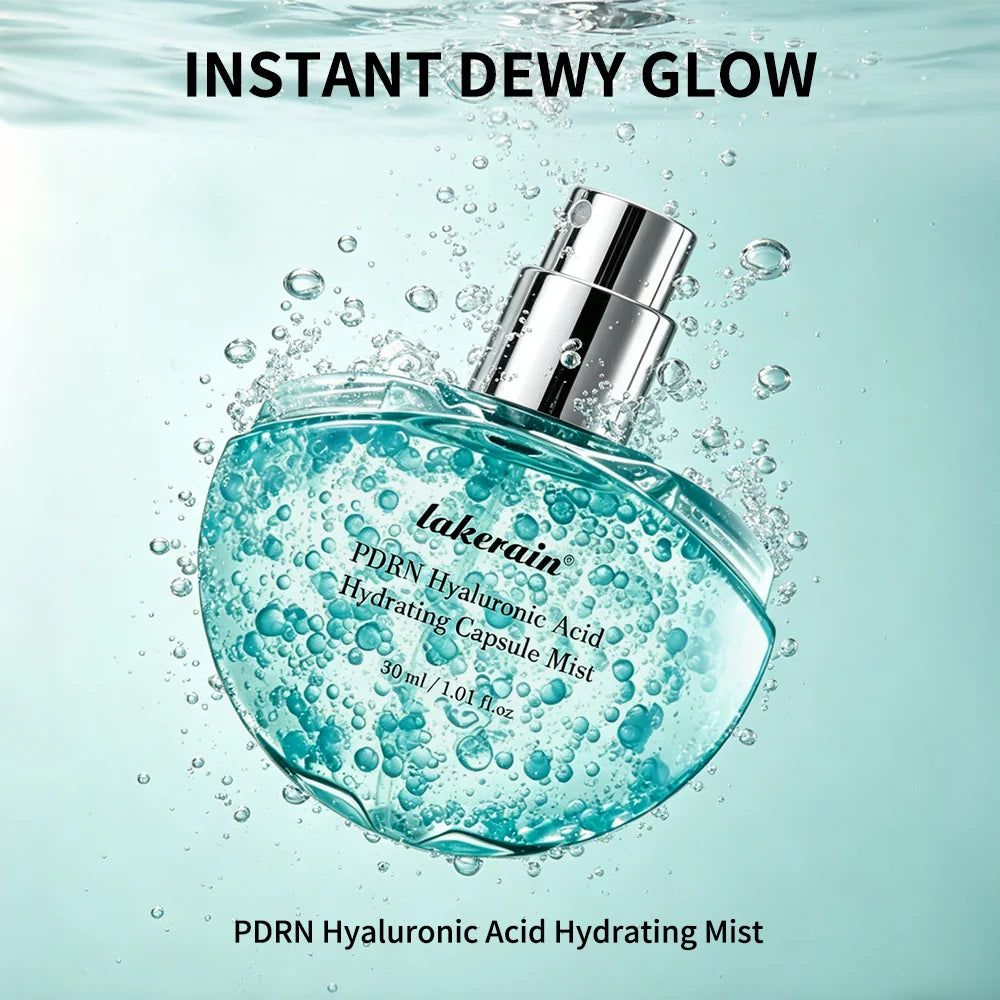 PDRN Collagen Glow Facial Serum Spray Instant Plumping Firming Deep Moisture Hydrating Face Mist  Korean Skincare