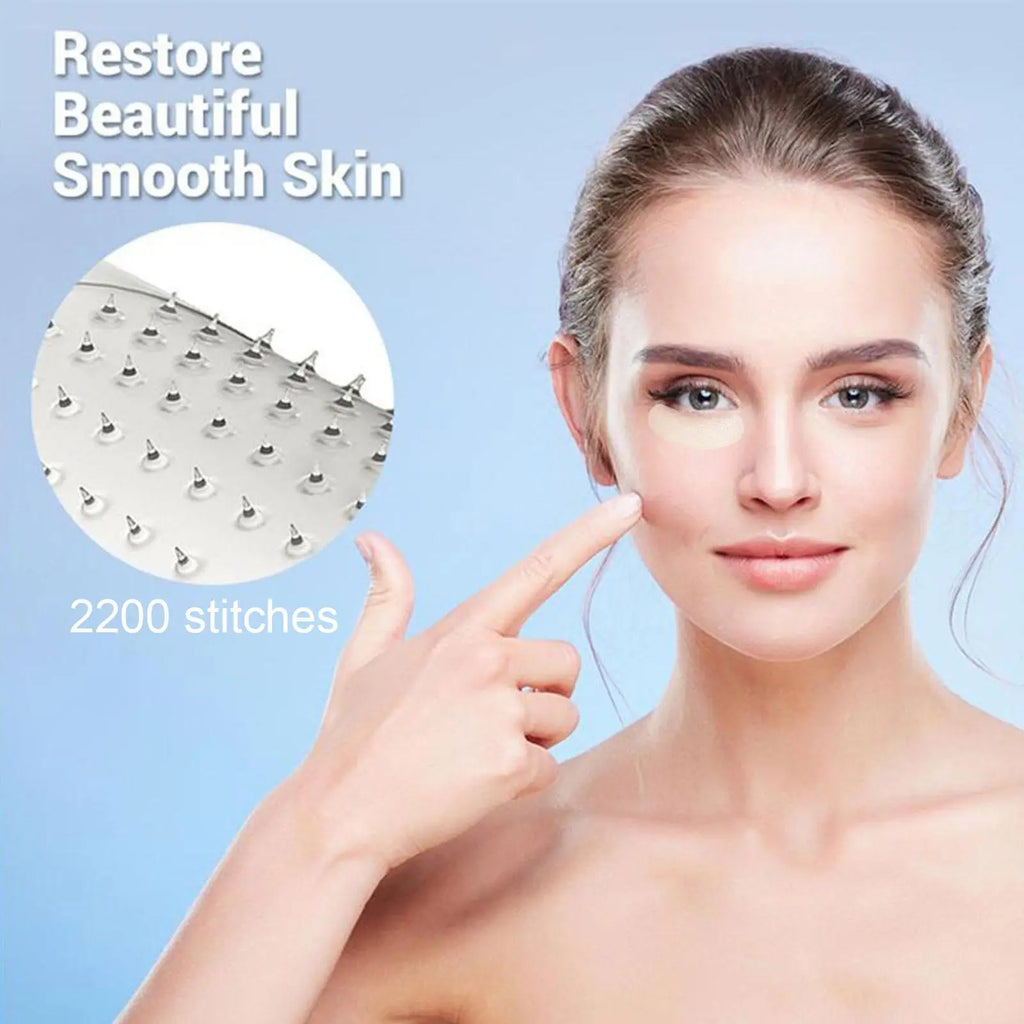 100 Pairs Hyaluronic Acid Microneedle Eye Patches For Anti Wrinkle Aging Eye Skin Firming Paste Remove Dark Circle Skin Care