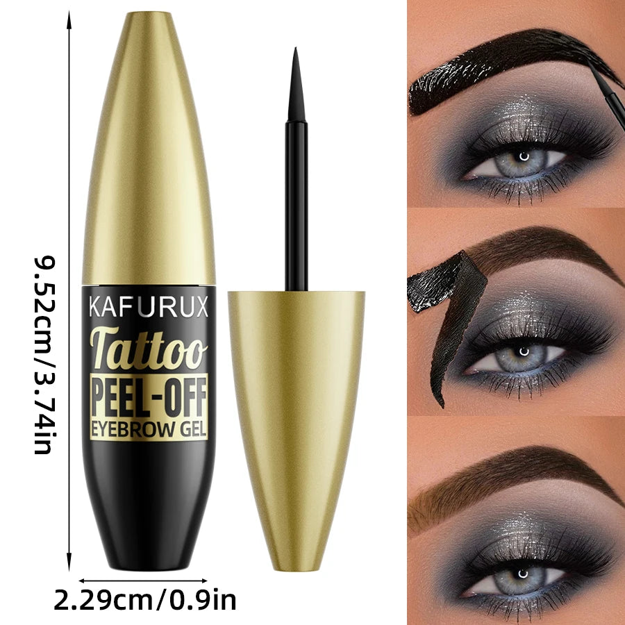 Peel Off Eyebrow Gel Tint, Semi Permanent Brow Tint, Waterproof Transfer-proof For Fuller Defined Looking Brows Makeup Gifts