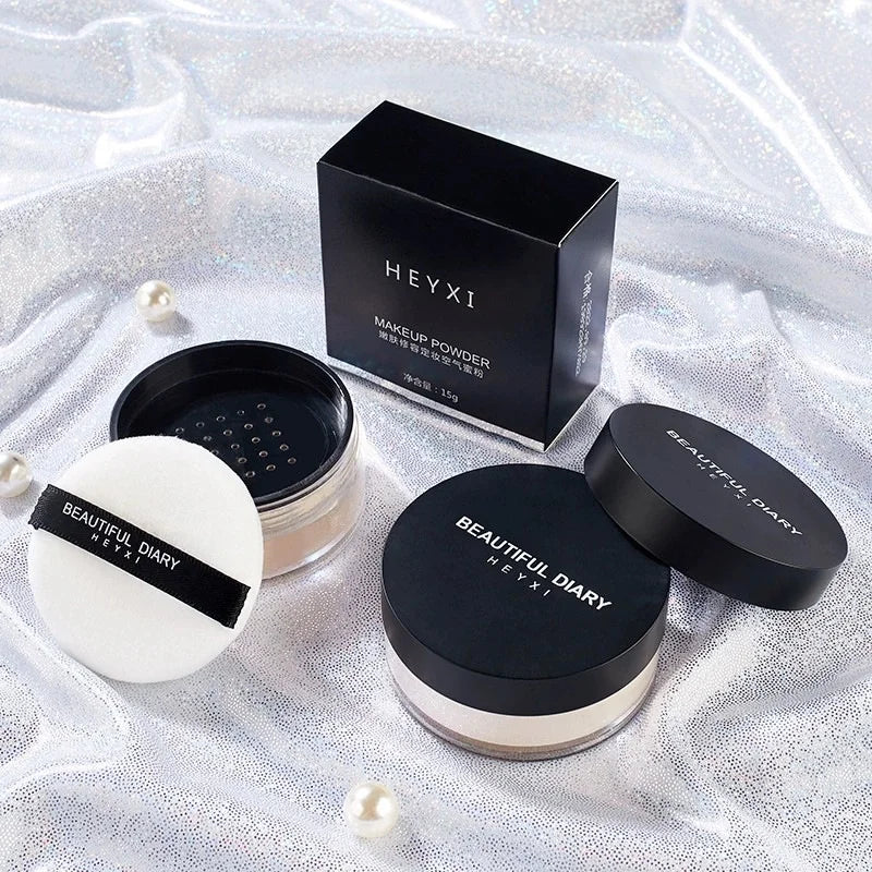 Professional Translucent Loose Powder – Matte Finish, Shine Control & All-Day Wear
