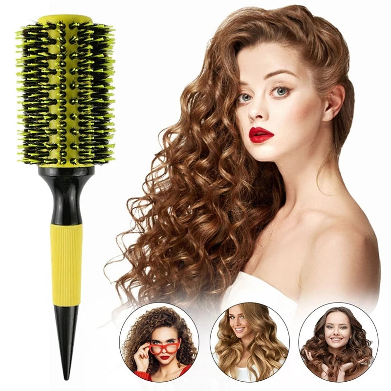 Salon Styling Round Comb Woman Hair Curlerl Professional Hairdresser Curling Combs Barbershop Hairdressing Tools Accessories
