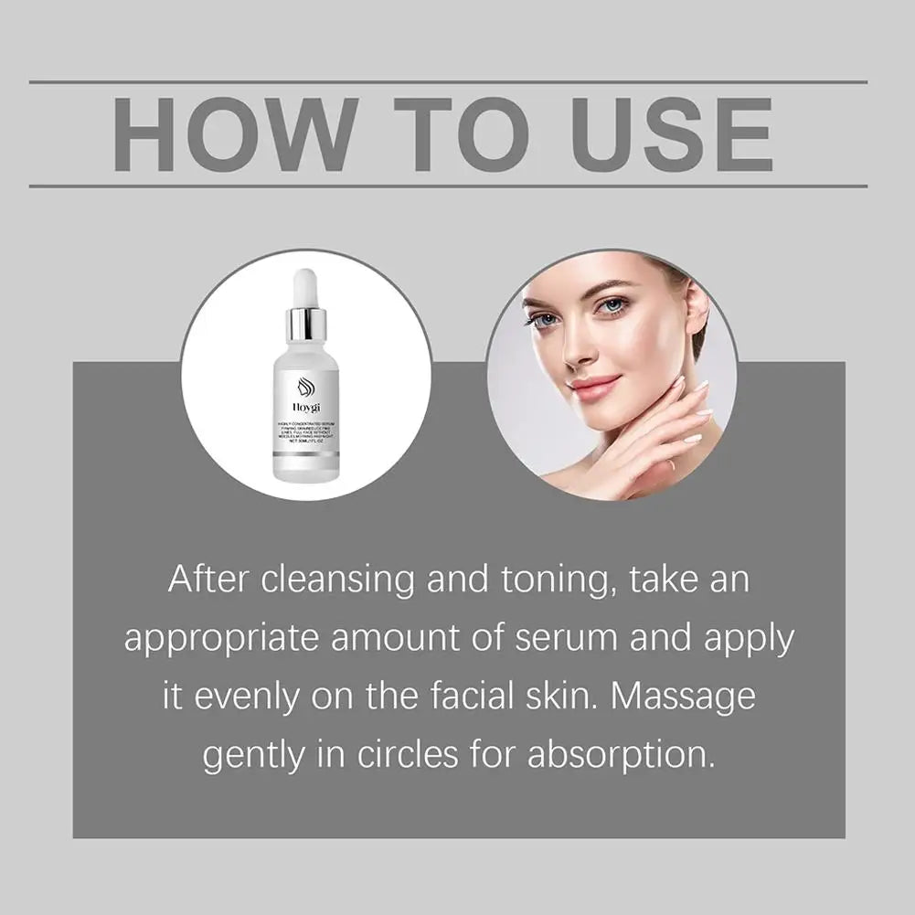 Daily Firming Facial Serum Deep Nourishing Fading Fine Lines Lifting Brightning Hydrating Skin Care Serum For Women
